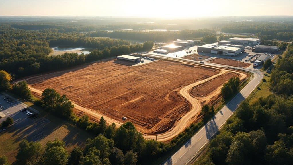 military firm buys land